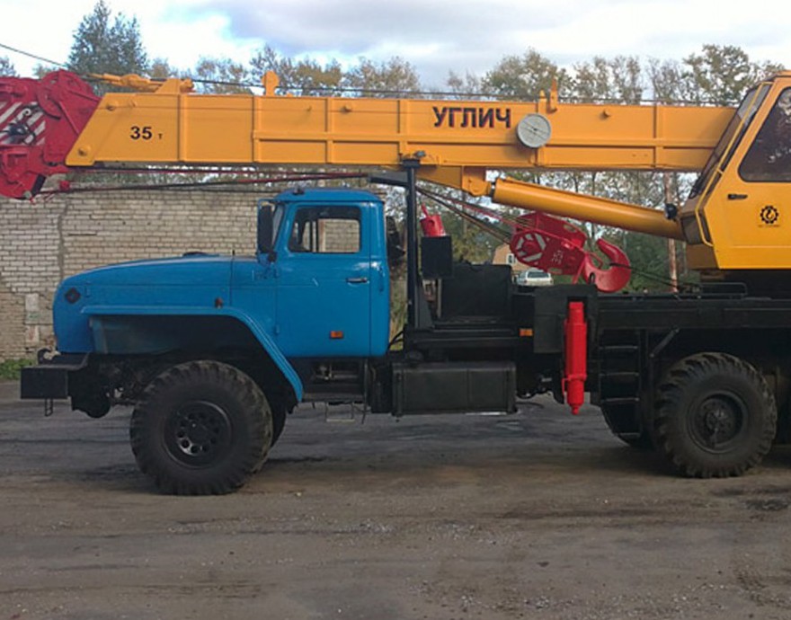 Автокран Углич - 35 тонн